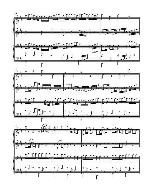 Canon（四手联弹）