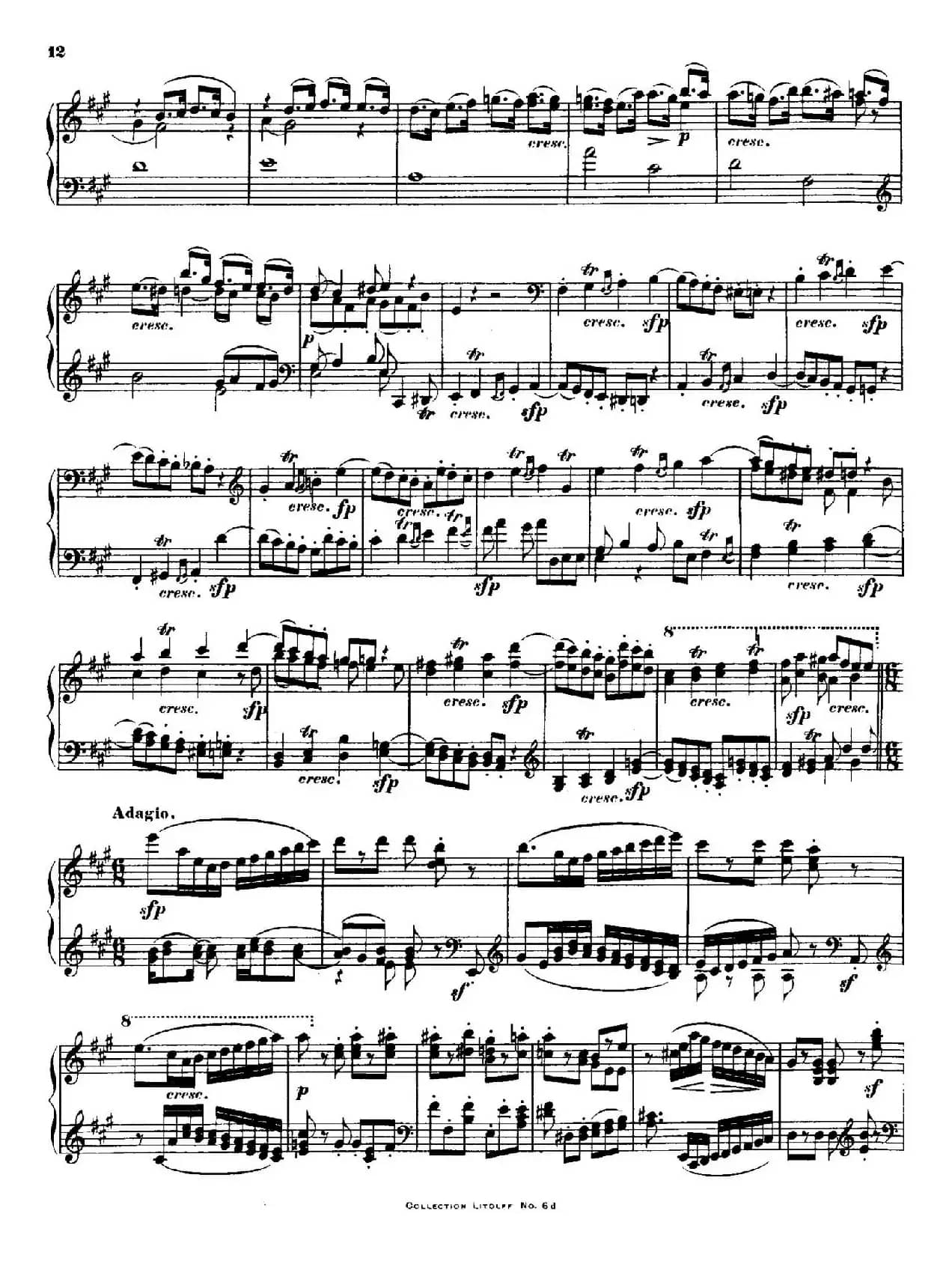 Quartet No.14(升c小调第十四弦乐四重奏钢琴版)