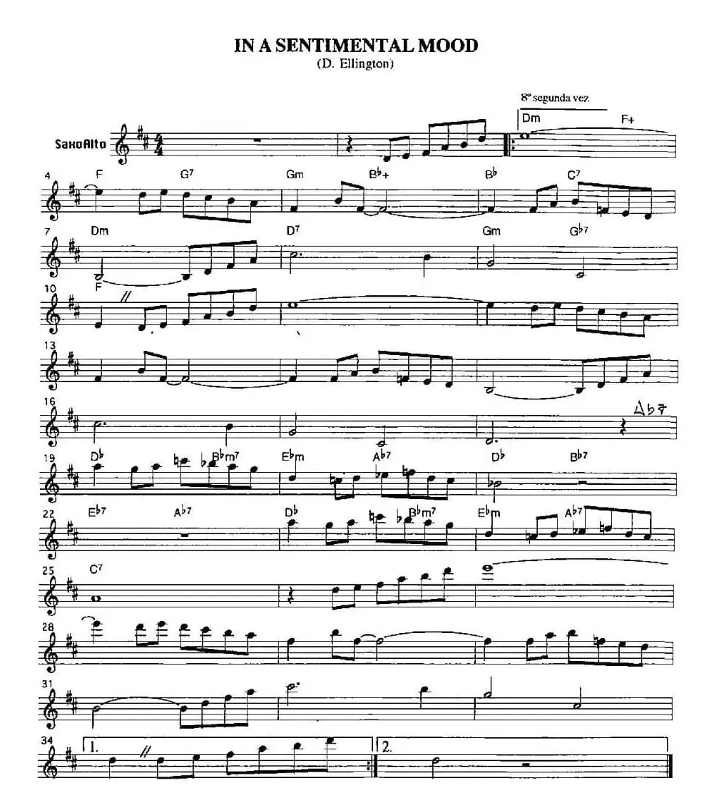 IN A SENTIMENTAL MOOD