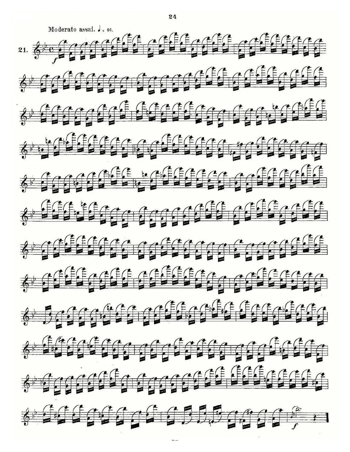 Andersen etude op30 之13—24（练习曲作品30号）