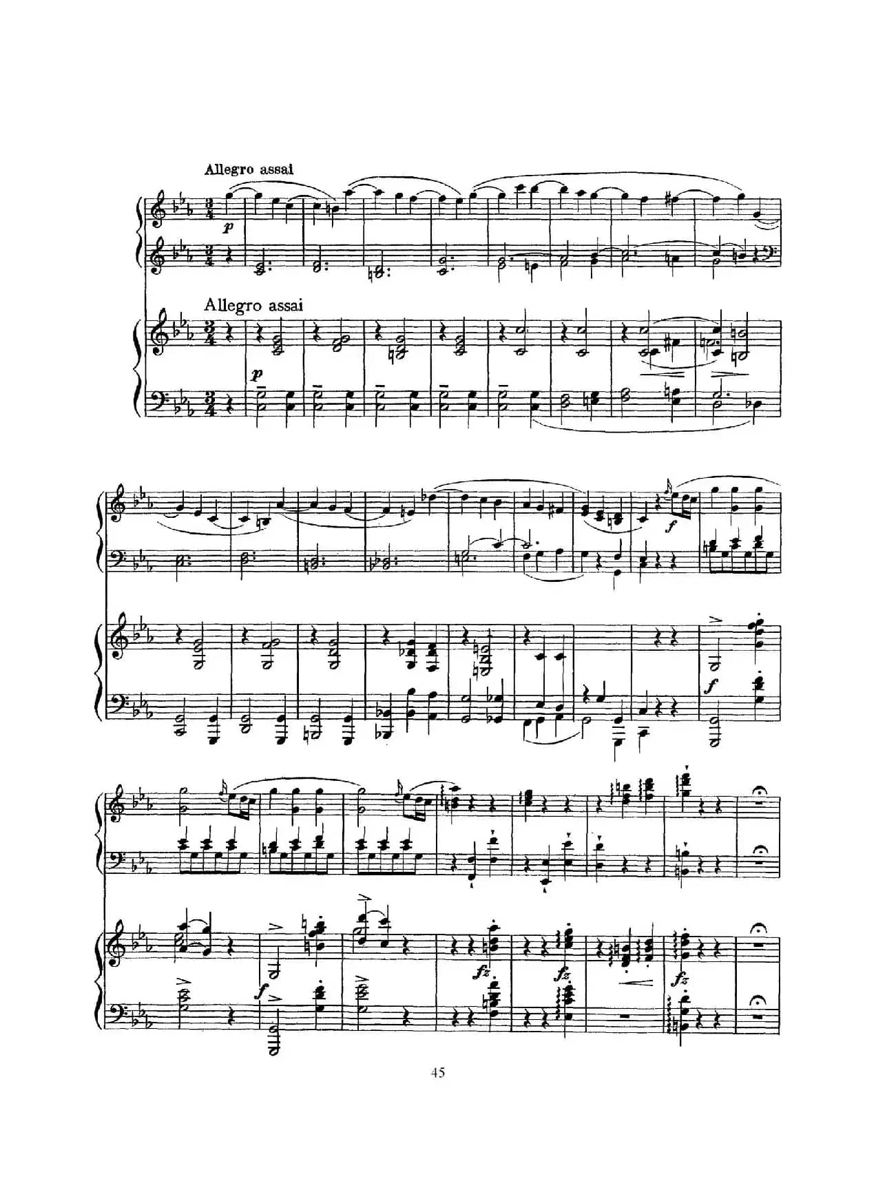 Piano Sonata in c Minor K.475,457 - 2 Pianos(根据21首钢琴奏鸣曲改编的双钢琴版钢琴奏鸣曲四首)
