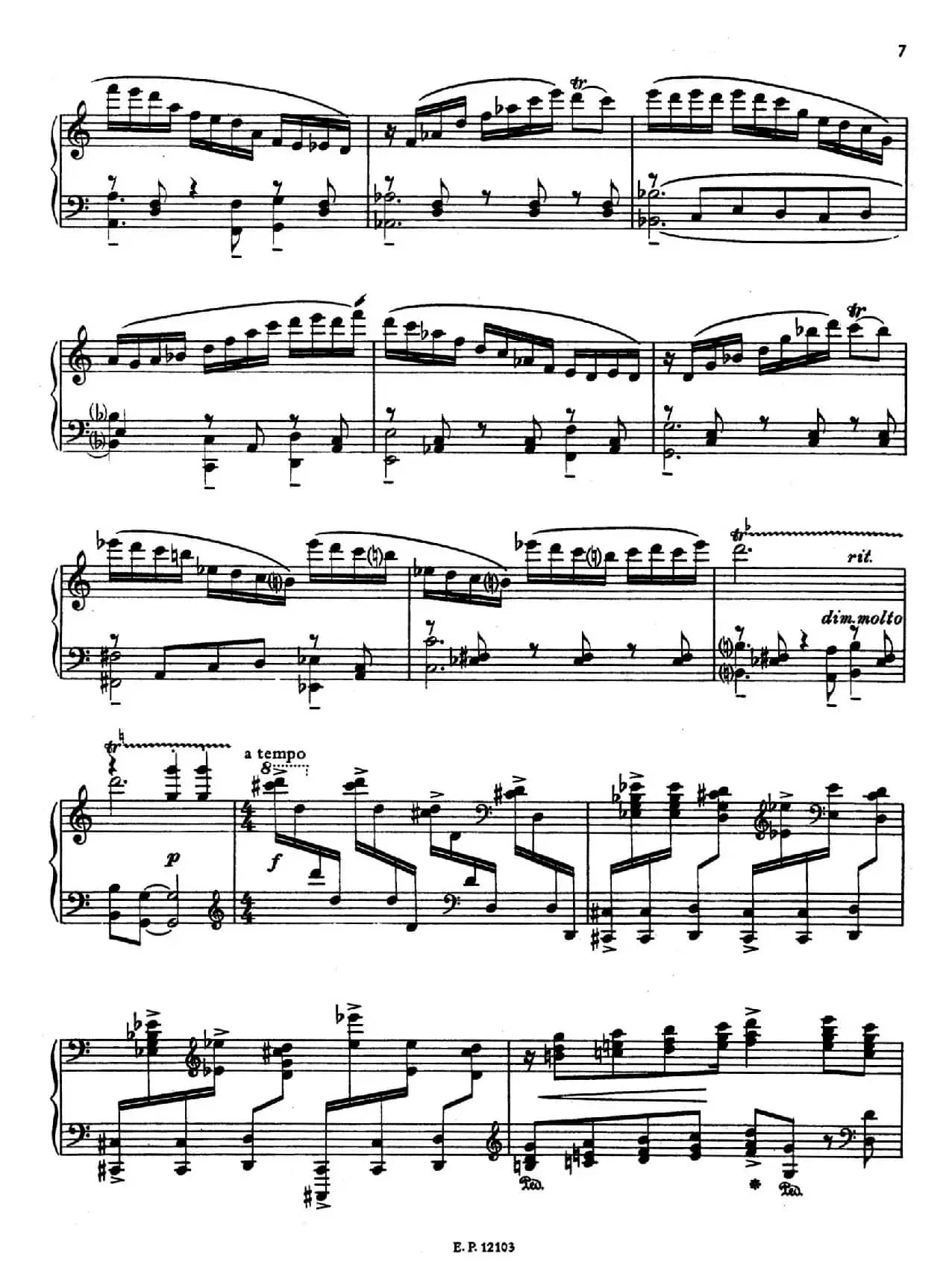 Sabre Dance（马刀舞曲）（索兰改编钢琴独奏版）