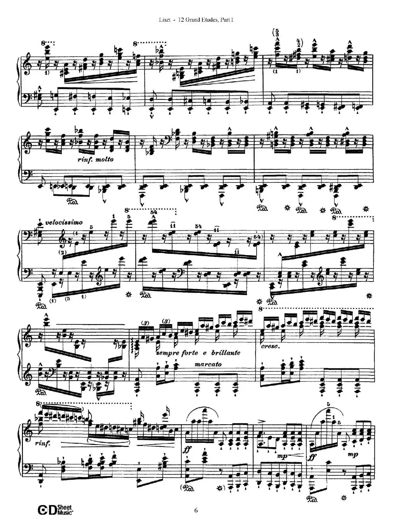 12 Grand Etudes S.137（12首华丽的练习曲·2）