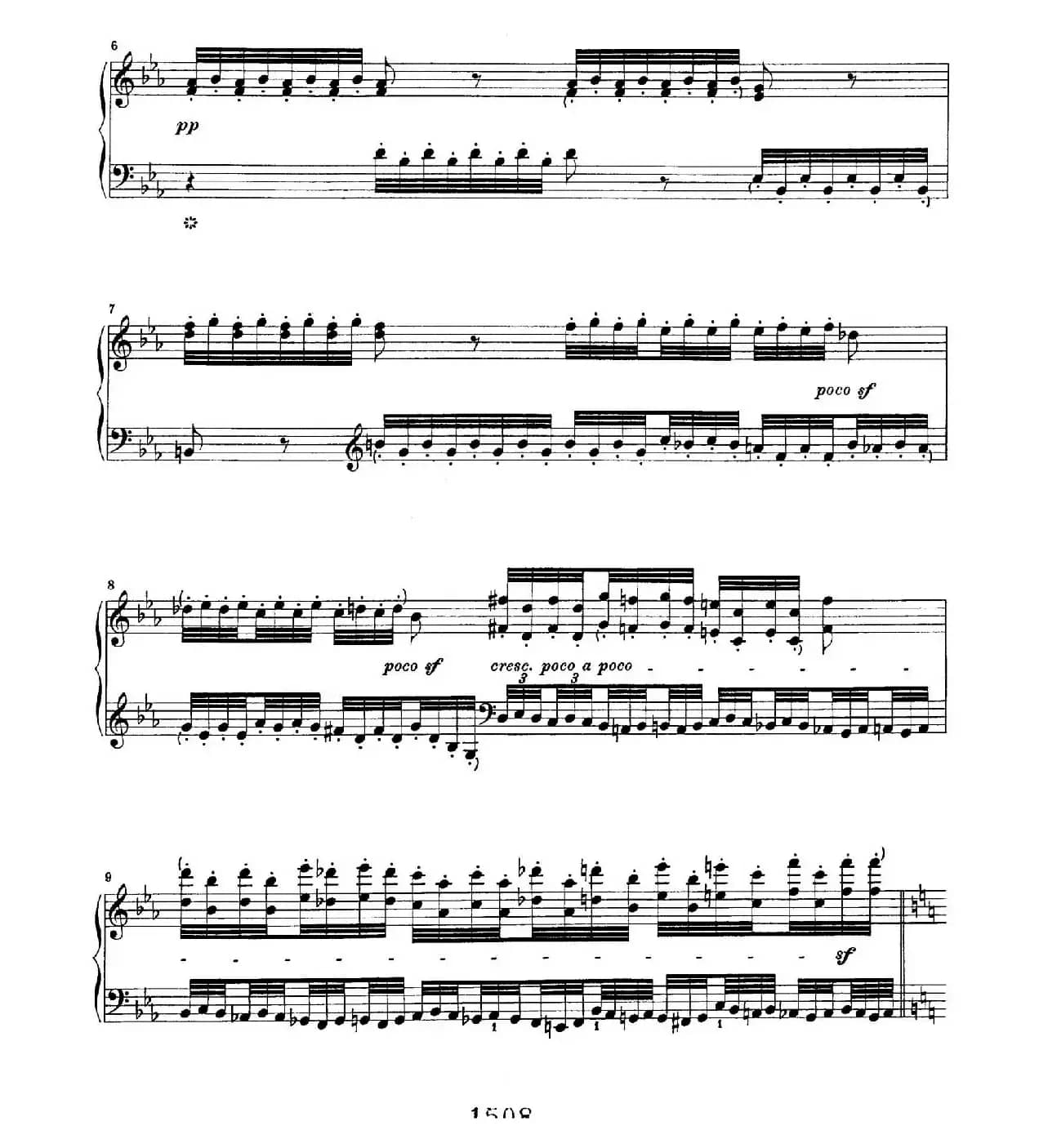 Choral Fantasia in c Minor Op.80（c小调合唱幻想曲·钢琴独奏版）