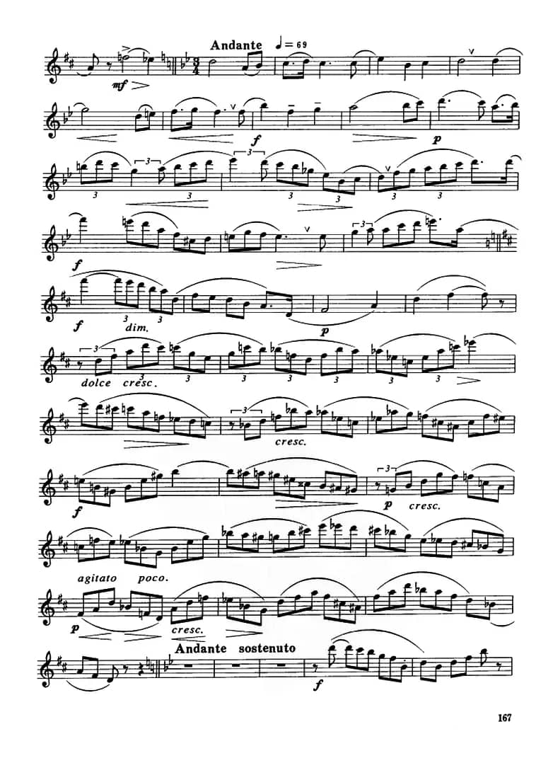 Glazunov Op.109（格拉组诺夫协奏曲Op.109）（中音萨克斯分谱）