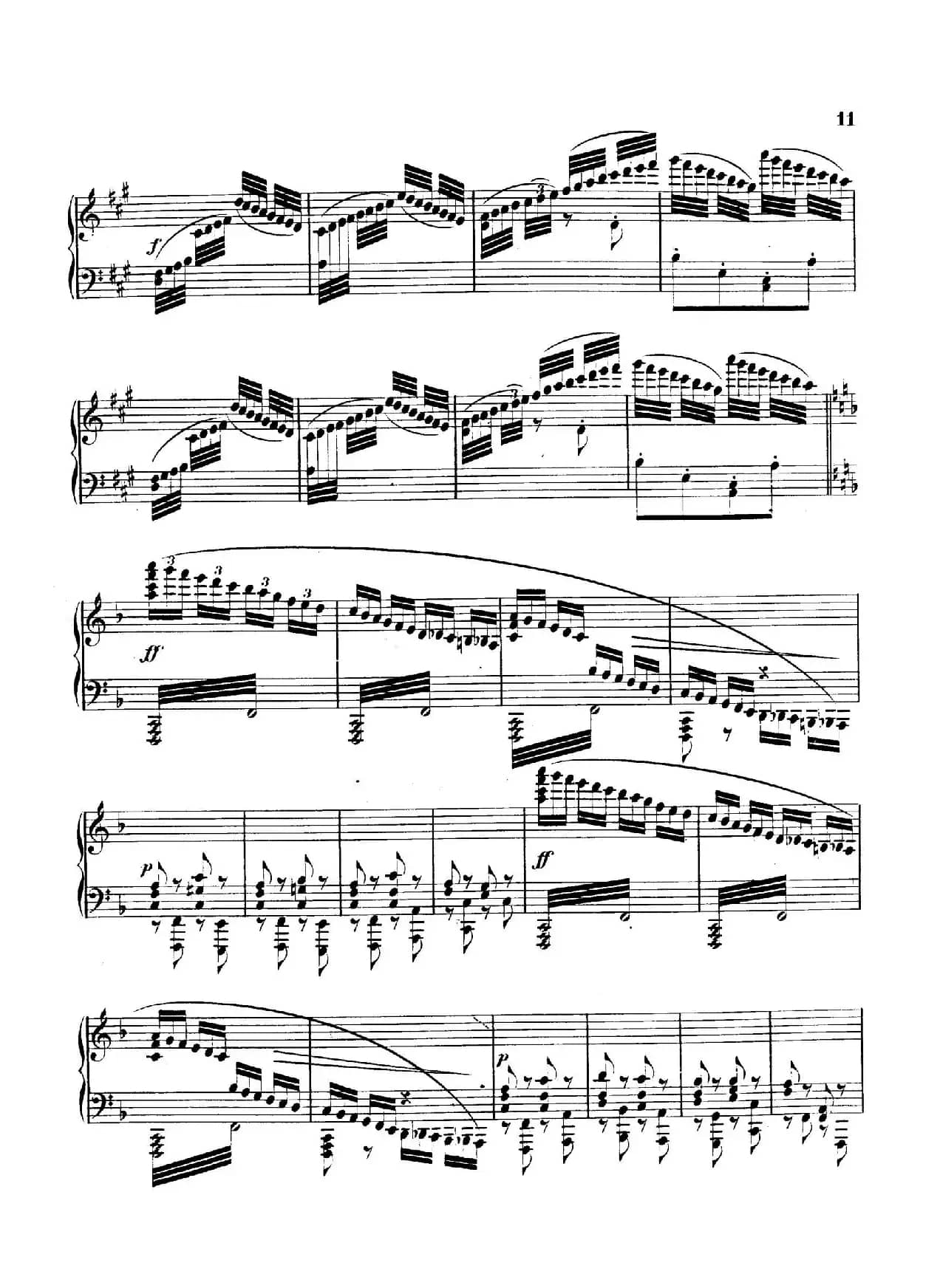 Variations on Yankee Doodle from Miscellenies Op.93（扬基嘟得主题变奏曲）
