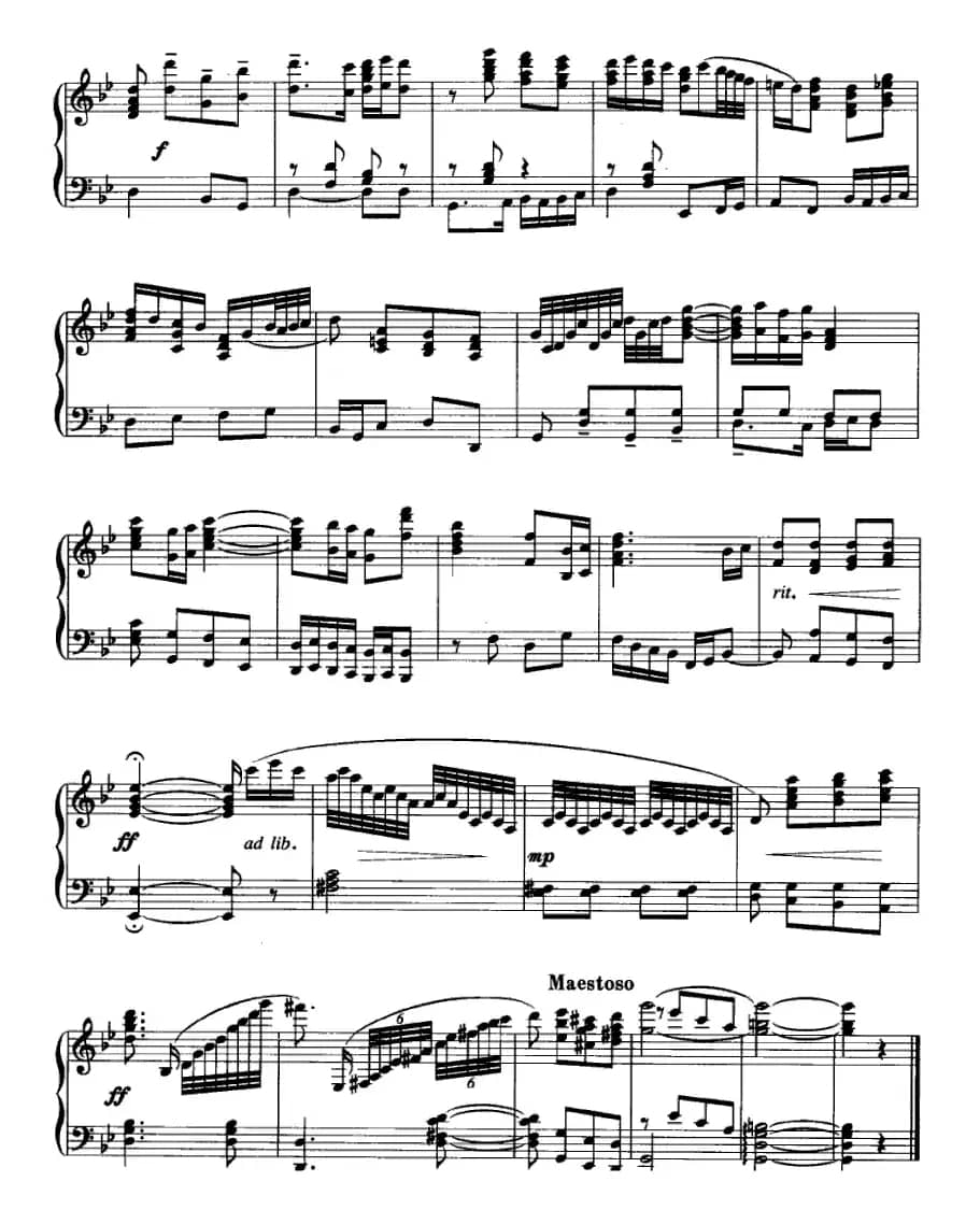 前奏曲与赋格（李遇秋作曲版）