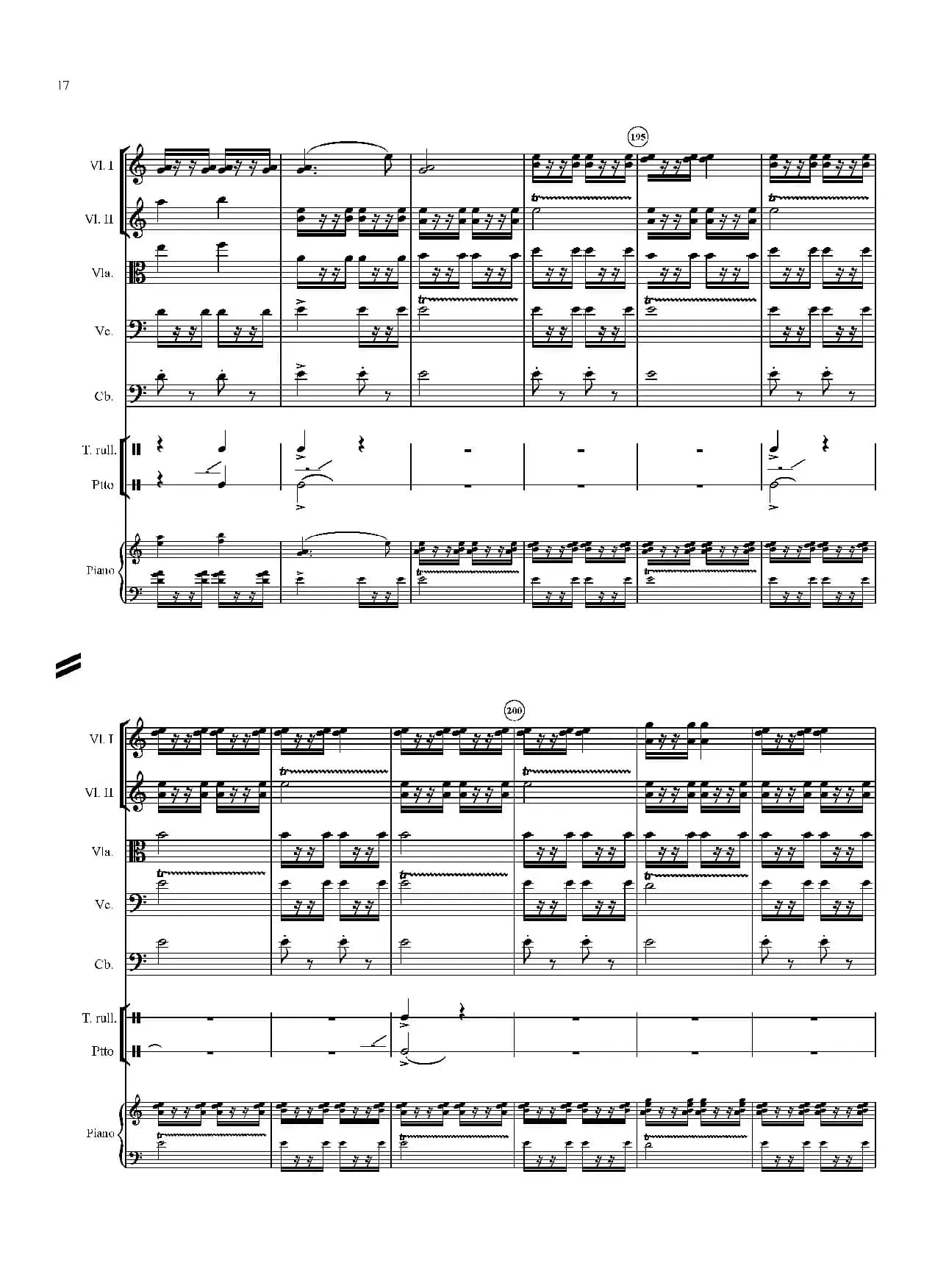Ivo Blaha Zamecka suita - Full Score（城堡套曲）