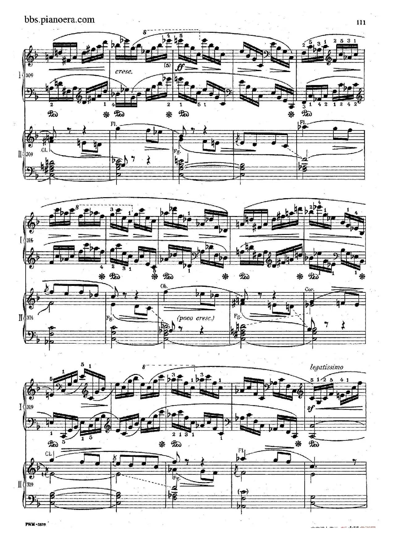 Krakowiak Grand Rondo de Concert Op.14(克拉科维克音乐会用大回旋曲·双钢琴版)