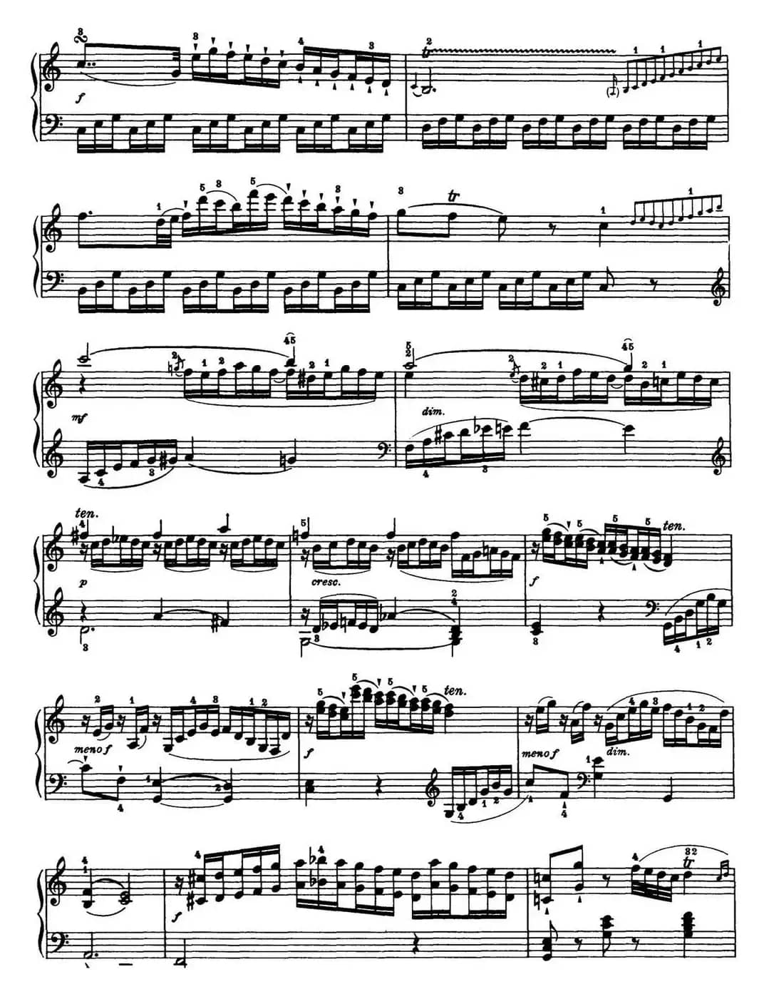 海顿 钢琴奏鸣曲 Hob XVI 39 in G major