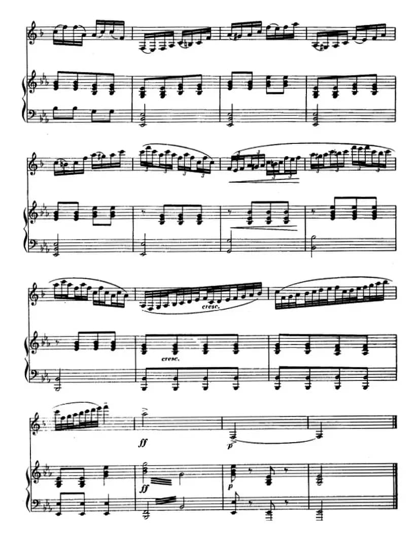 边寨之春（单簧管+钢琴伴奏）