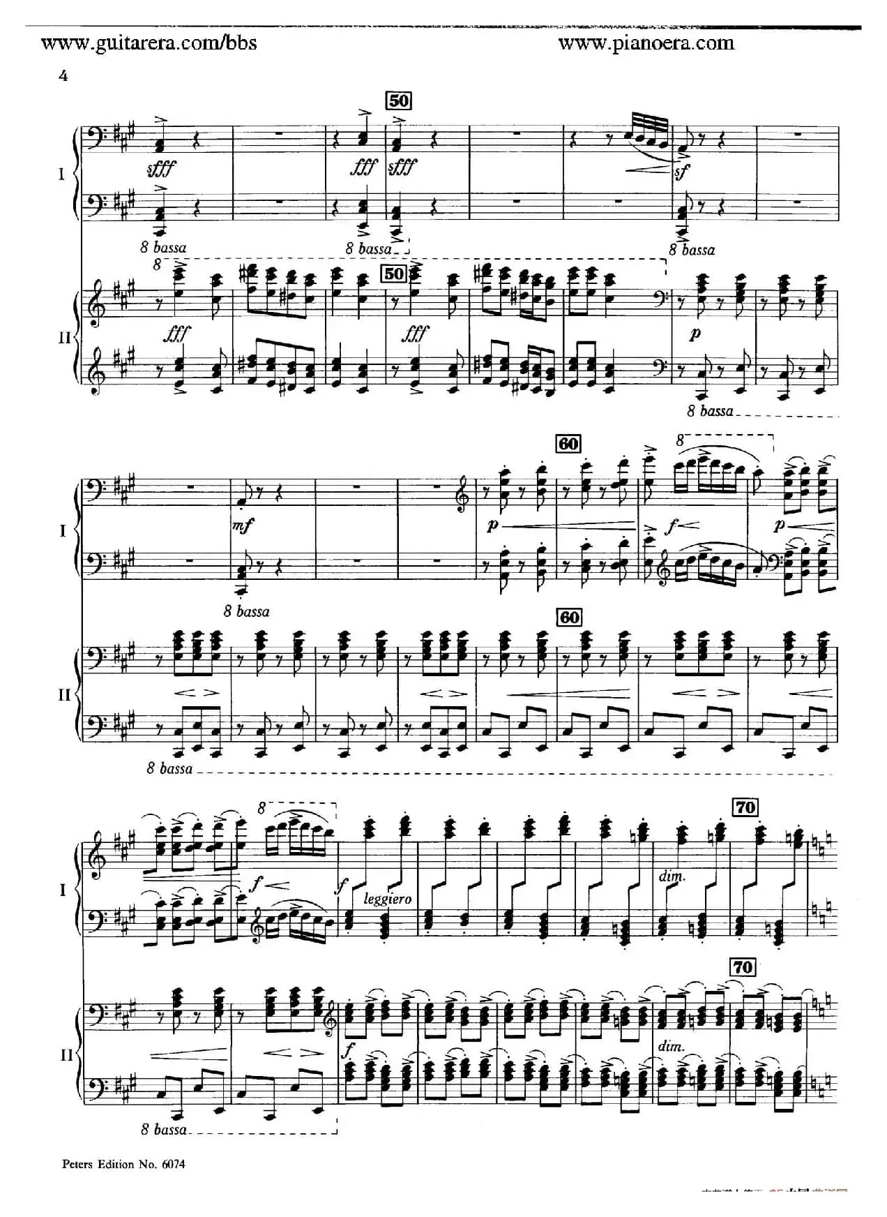 Rondo in D Major Op.87a（D大调回旋曲·双钢琴）