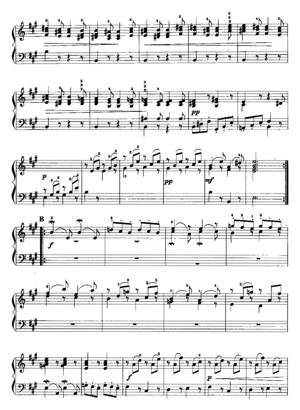 手风琴复调作品：小组曲