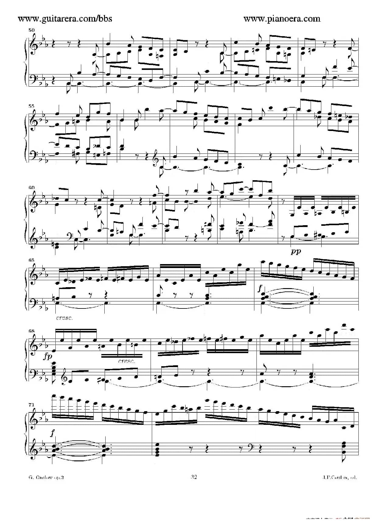 Grande Piano Sonata in c Minor Op.2（c小调华丽钢琴奏鸣曲·第四乐章）