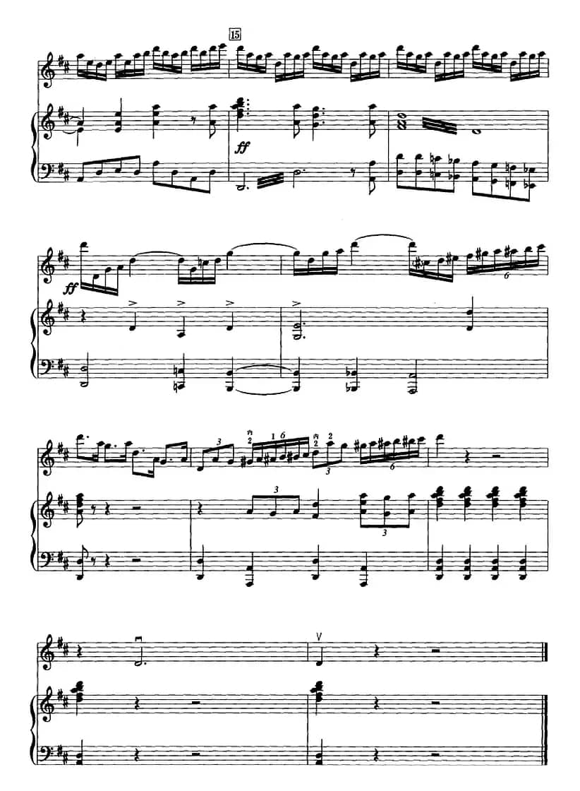 第一二胡协奏曲：第一乐章（二胡+钢琴伴奏）