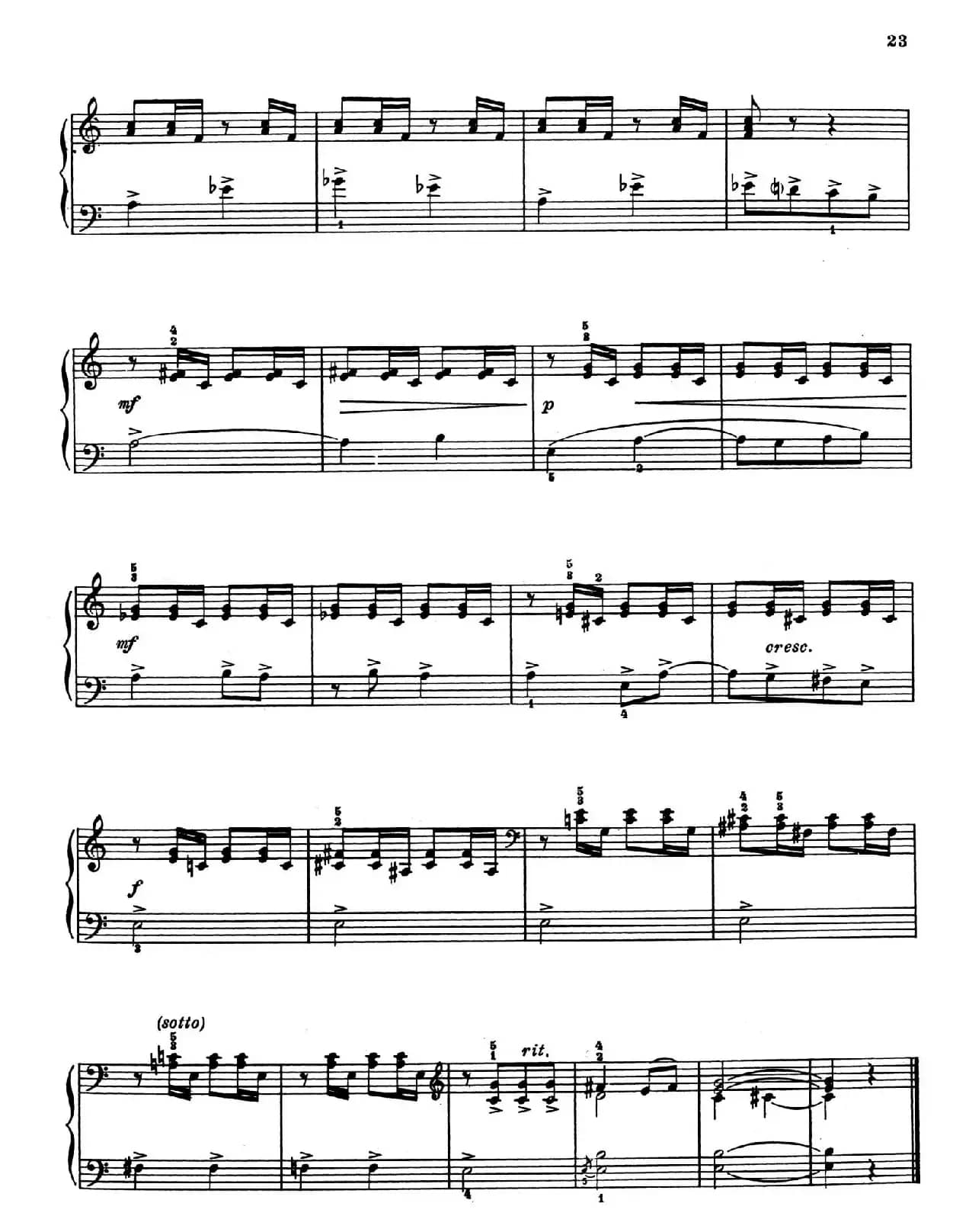 Children's Album Book 1 Op.62（儿童钢琴曲集·9）