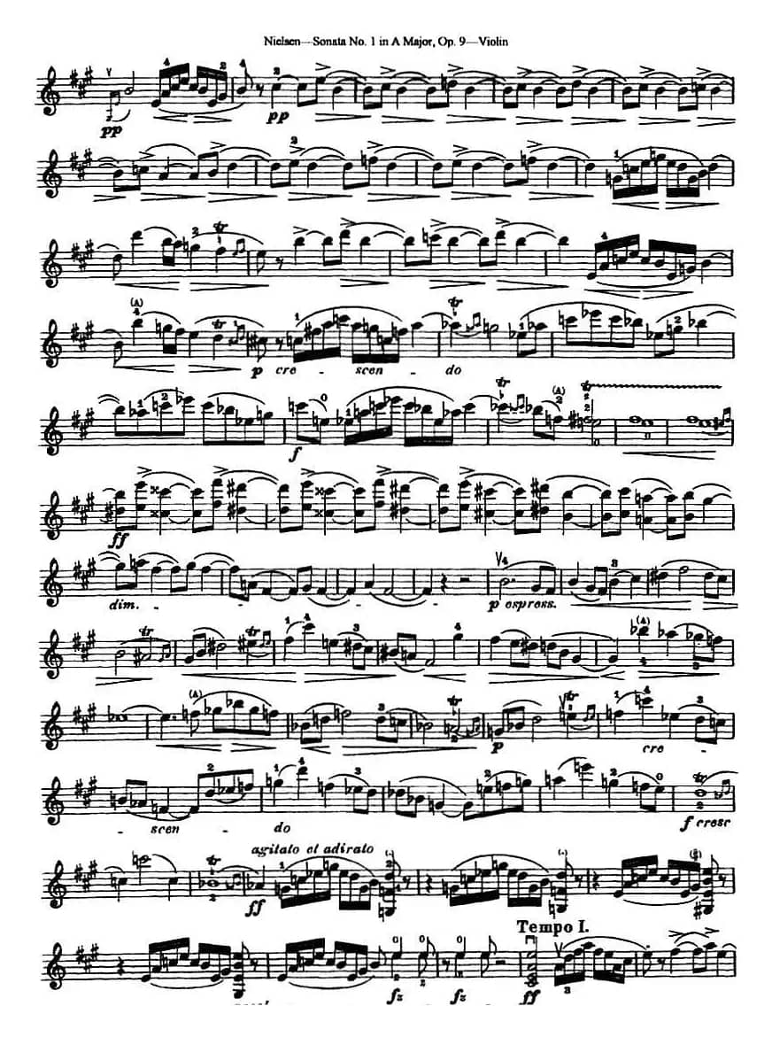 Sonata No.1 in A Major，Op.9（A大调第一奏鸣曲）