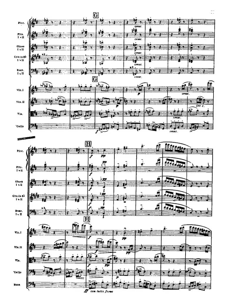 浦塞尔主题变奏与赋格曲（P31-P65）（管弦乐队总谱）