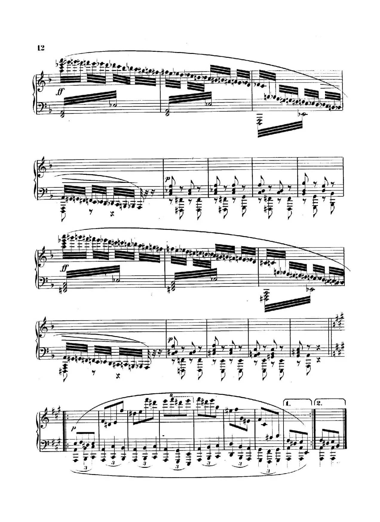 Variations on Yankee Doodle from Miscellenies Op.93（扬基嘟得主题变奏曲）