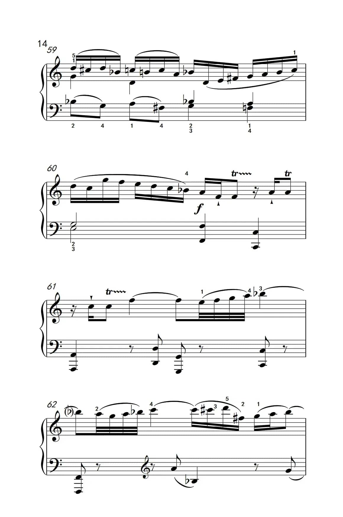 第九级1.C大调奏鸣曲 第一乐章 Hob.XVI 50（中央音乐学院 钢琴（业余）考级教程 7-9级）