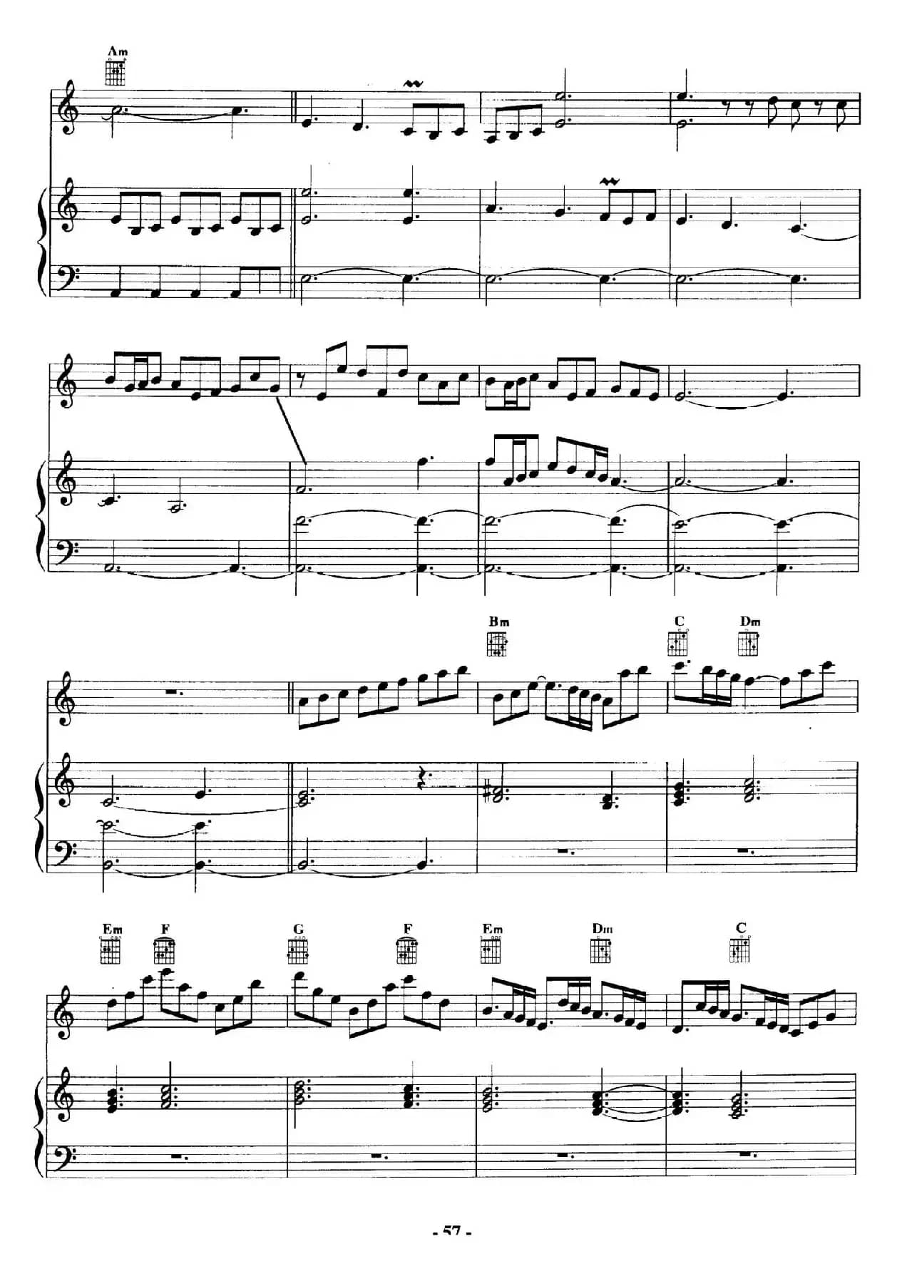 电影配乐大师莫瑞康最佳20首钢琴谱（Best of Ennio Morricone·16）