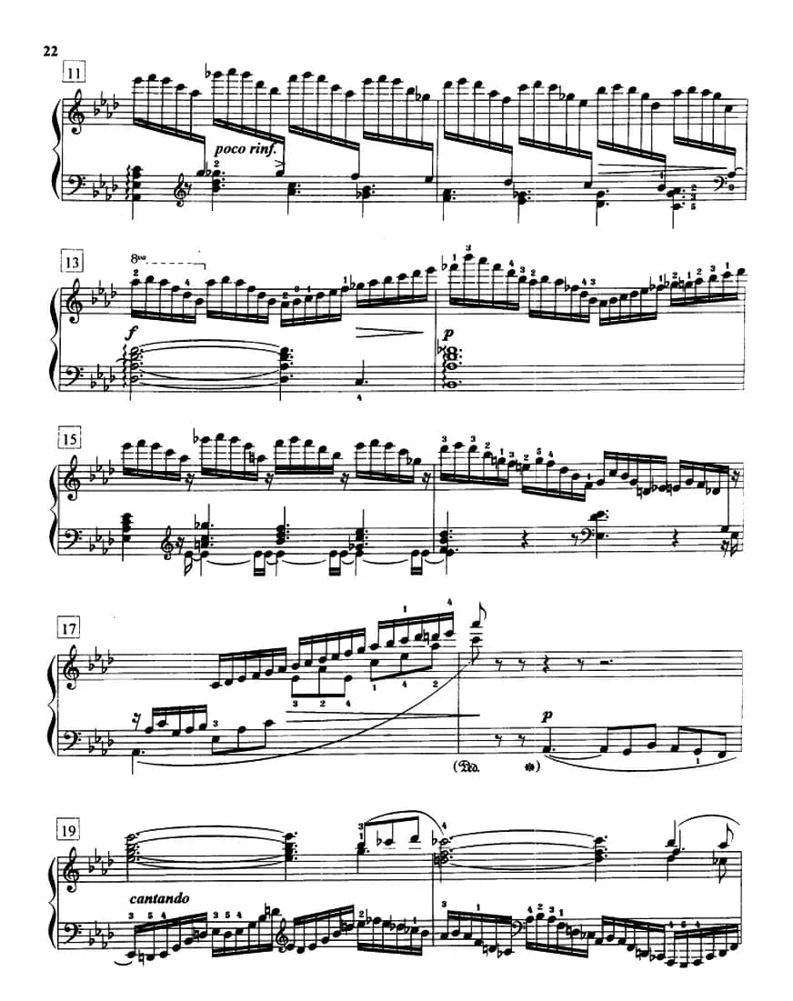 莫什科夫斯基练习曲（Op.72.No.11）