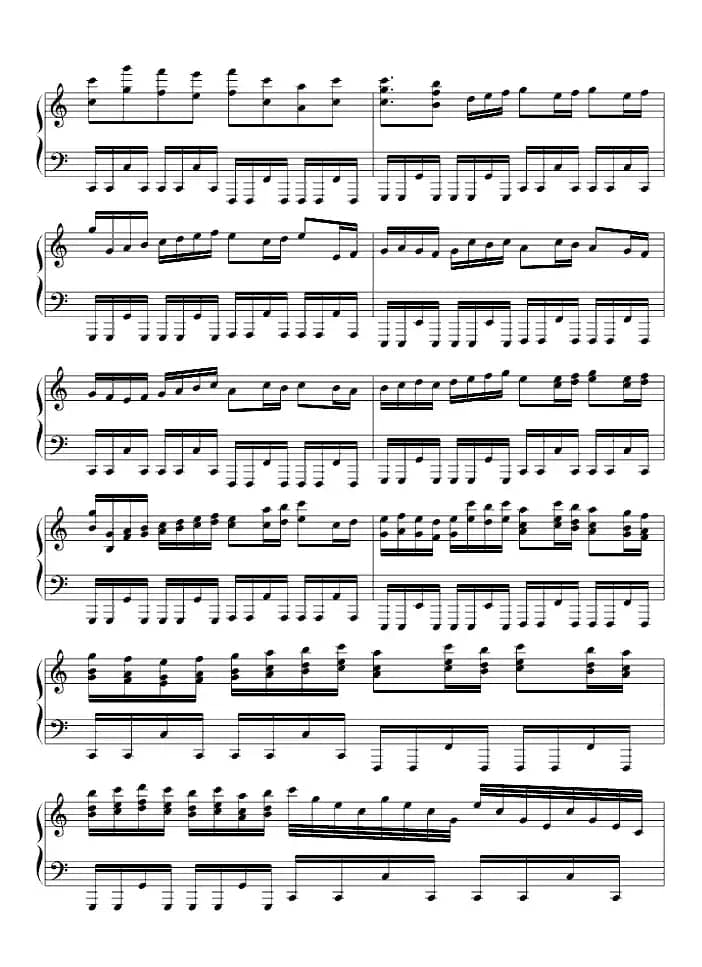 卡农（钢琴摇滚标准版）