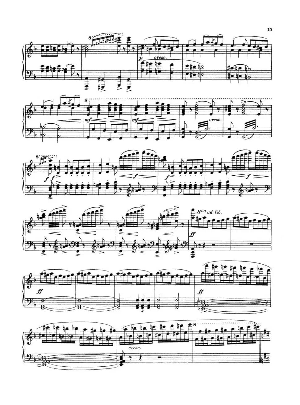 Eine Nacht auf dem Kahlen Berge（荒山之夜·钢琴独奏版）