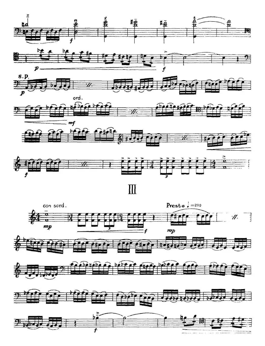 大提琴无伴奏组曲