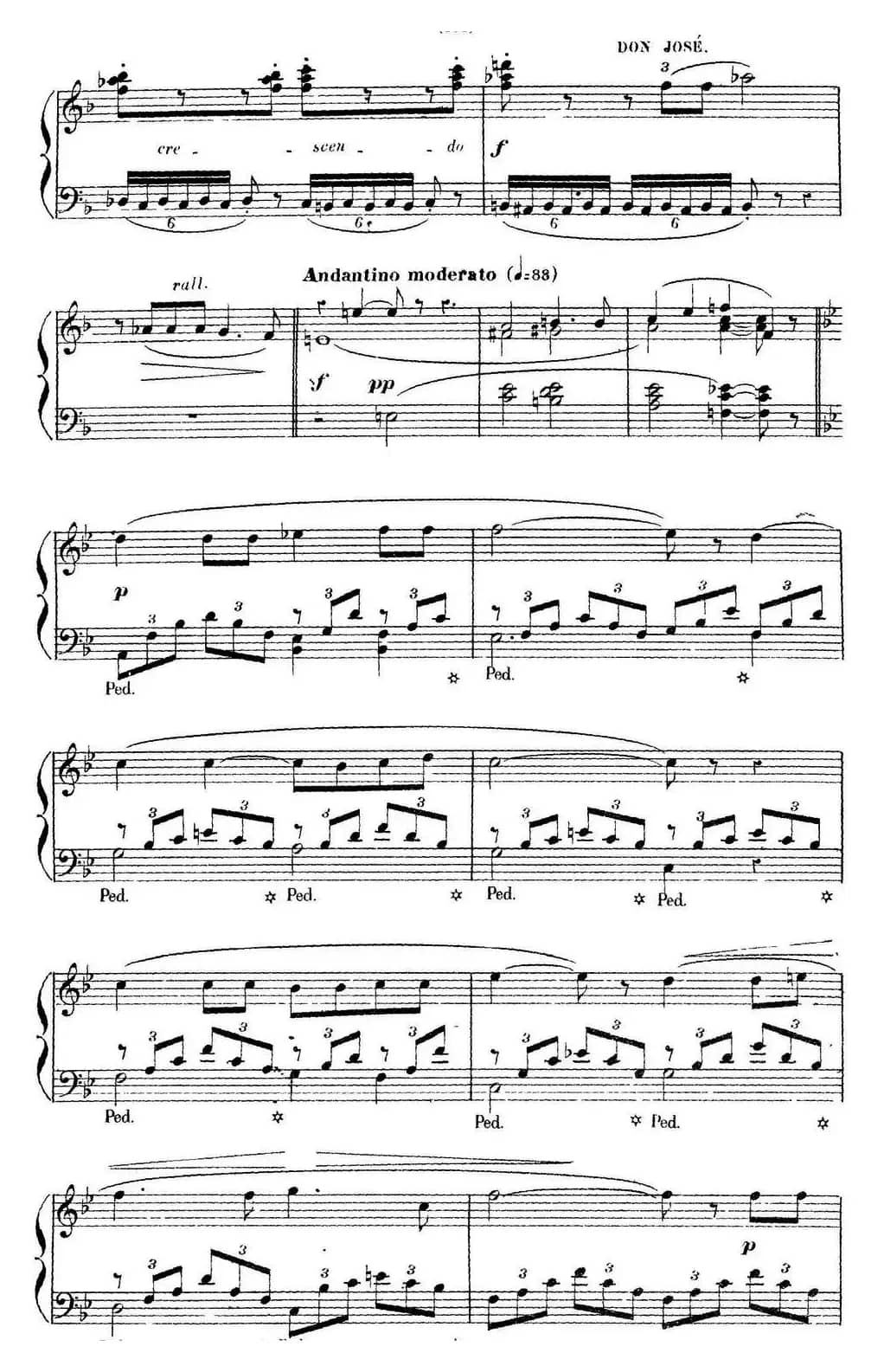 Carmen for Solo Piano（卡门全剧钢琴独奏版）（No.24）