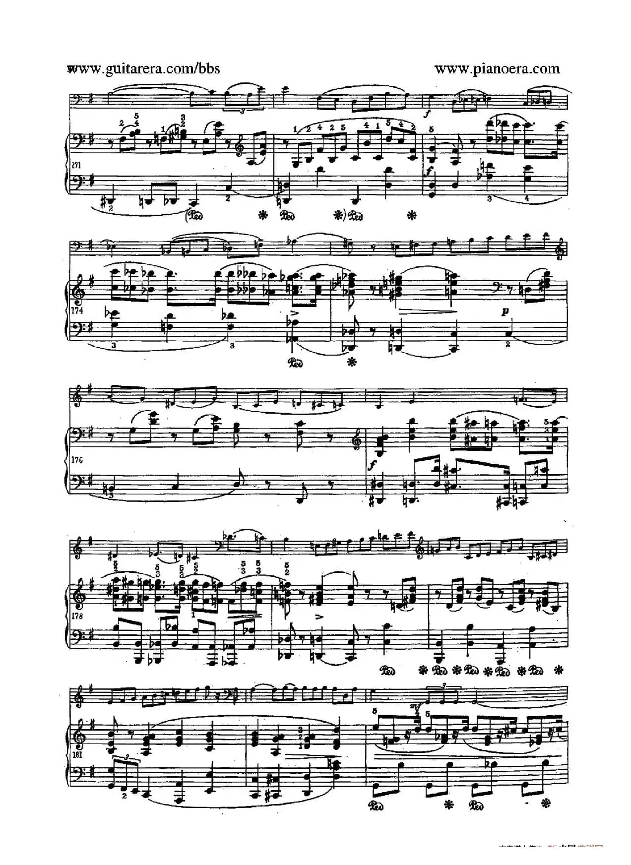 Sonata for Cello and Piano in g Minor Op.65（g小调大提琴奏鸣曲·大提琴+钢琴）