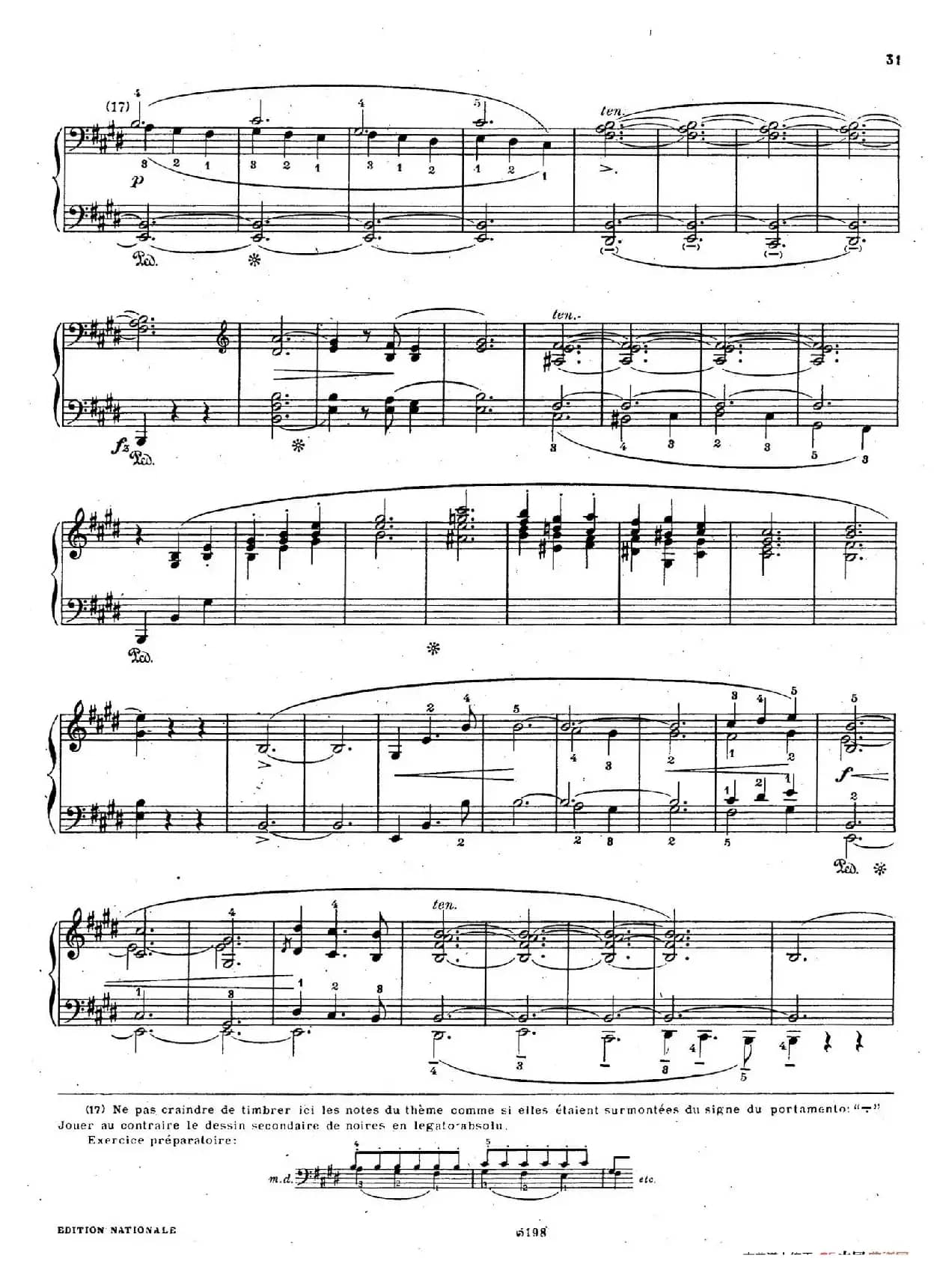 Scherzo No.4 in E Major Op.54(E大调第四谐谑曲·柯尔托教学版)