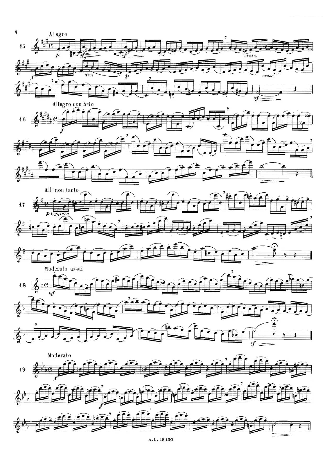 简易练习曲100首