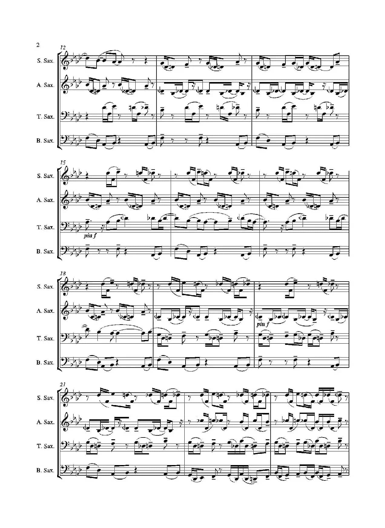 Grigri（四重奏）