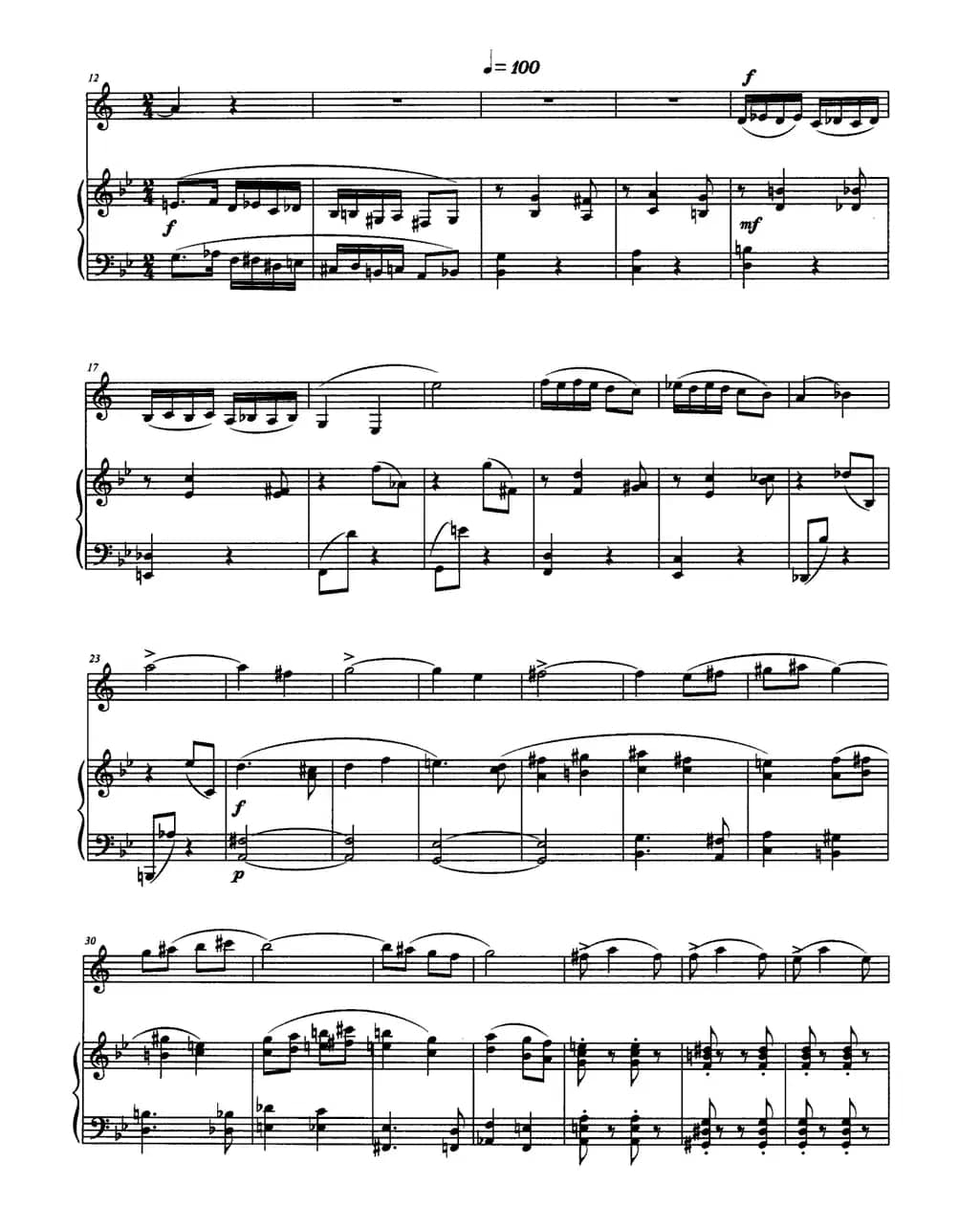 翳（单簧管+钢琴）