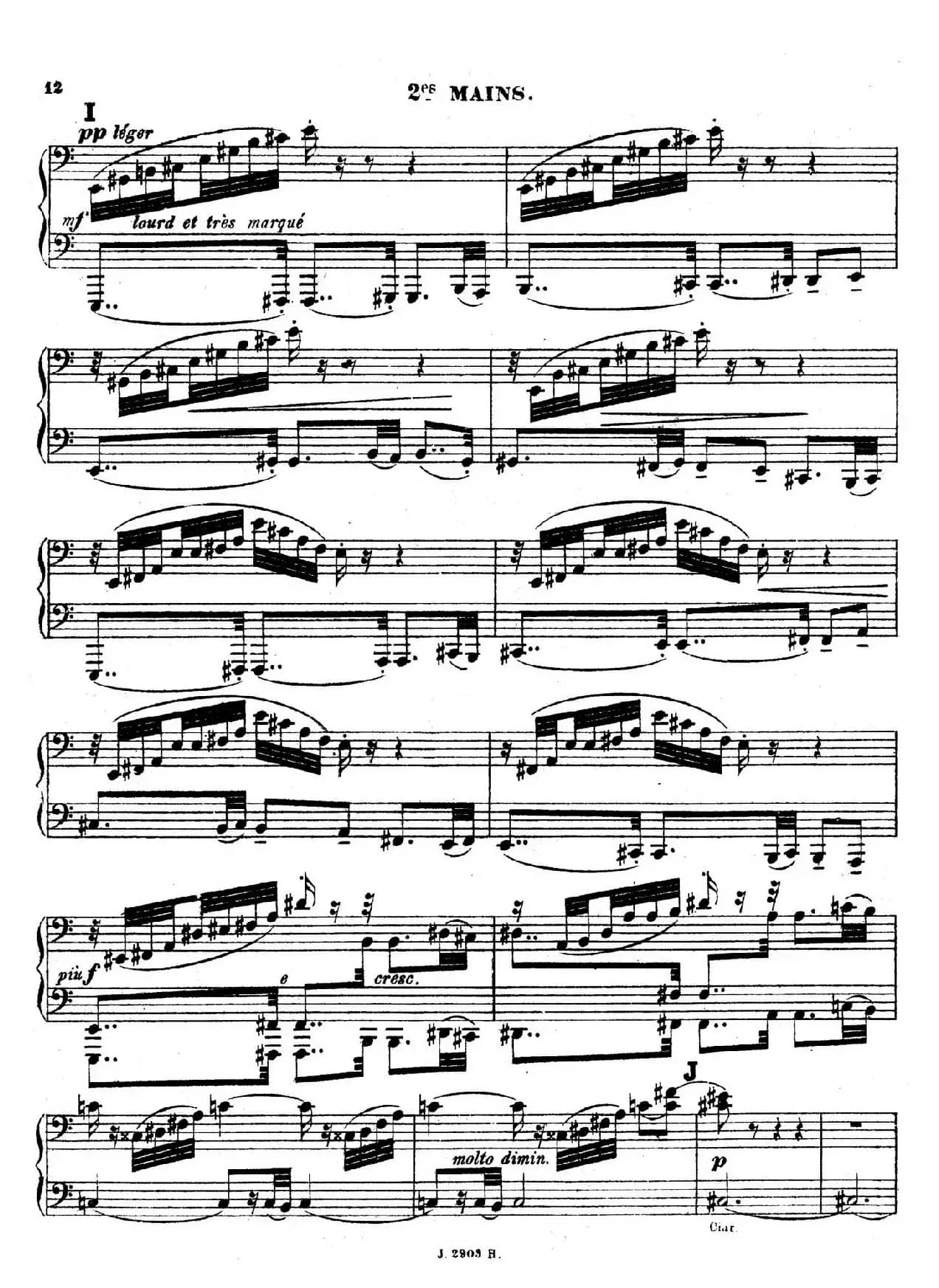 Symphony on a French Mountain Air Op.25（法国山歌交响曲·双钢琴·Ⅰ）