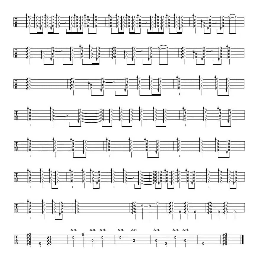 Secret ba<x>se（尤克里里指弹谱）