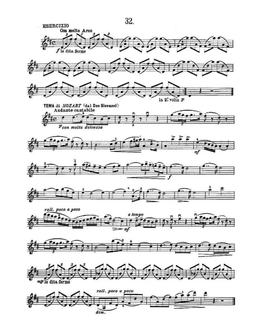 36 Studi Melodici E Facilissimi Op.48之31—36（36首容易旋律 作品.48）