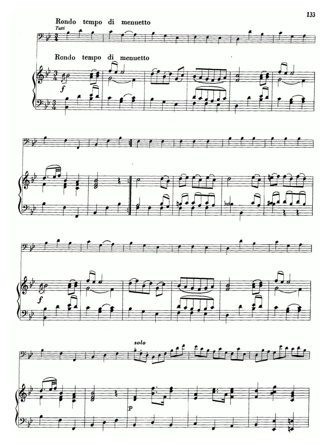 降B大调协奏曲（大管+钢琴伴奏）