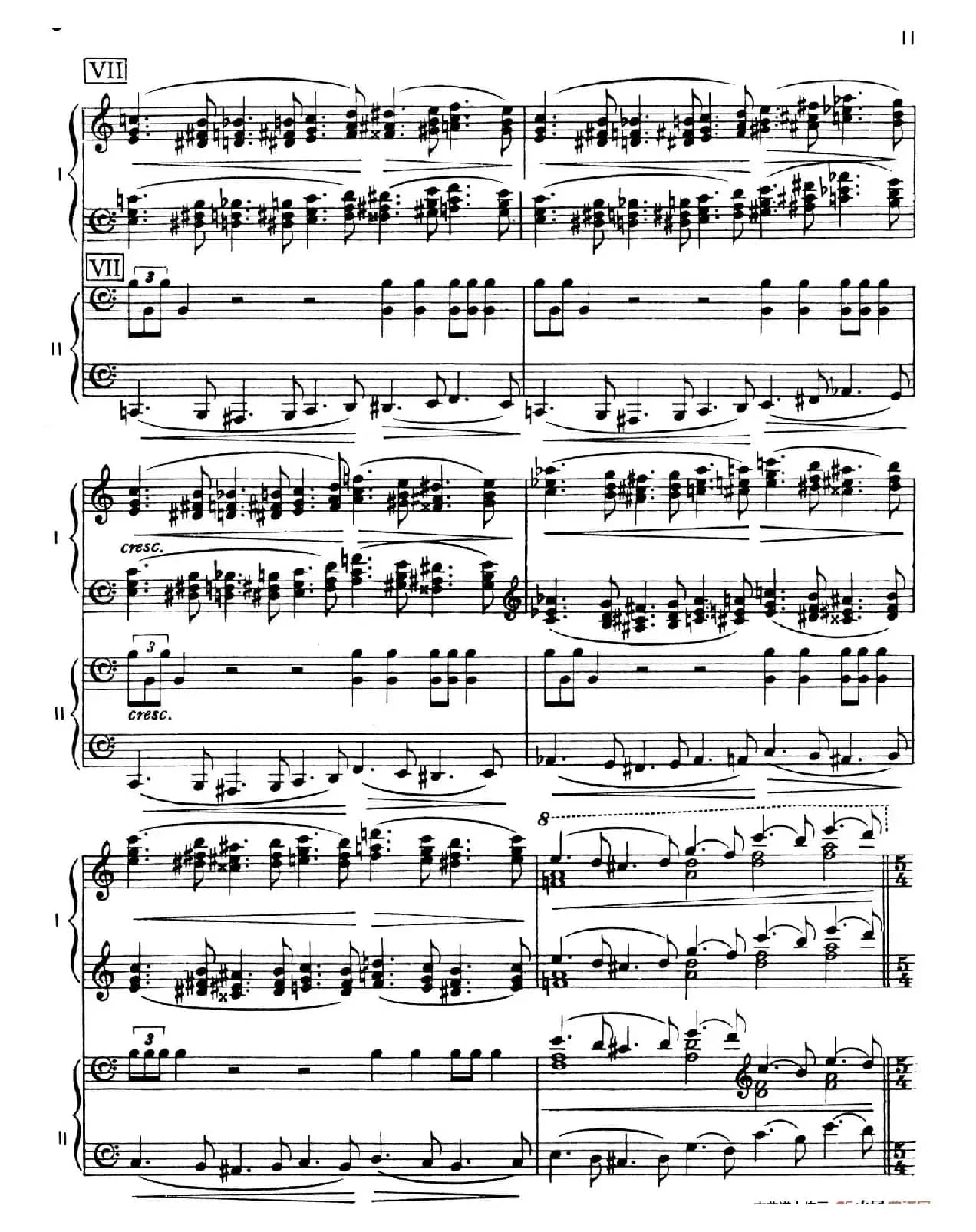 The Planets Op.32（双钢琴）（行星·第一乐章 火星—战争使者）