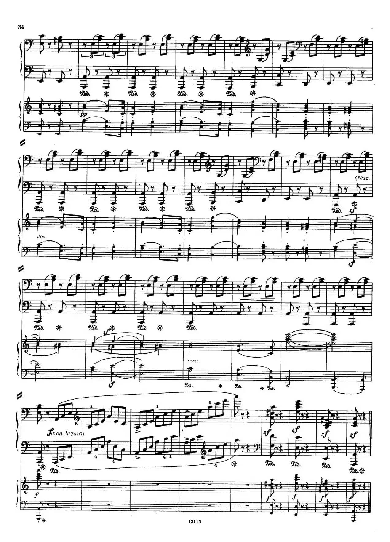 Piano Concerto in a Minor Op.54（a小调钢琴协奏曲·双钢琴）