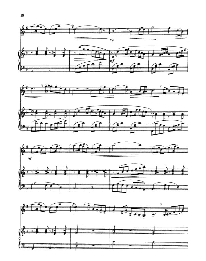 欢乐的那达慕 （单簧管+钢琴伴奏）