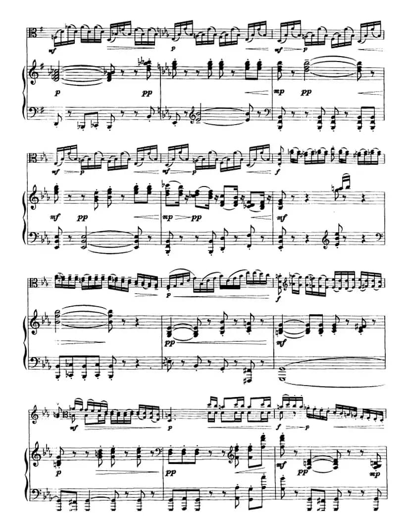 变音体系幻想曲（中提琴）