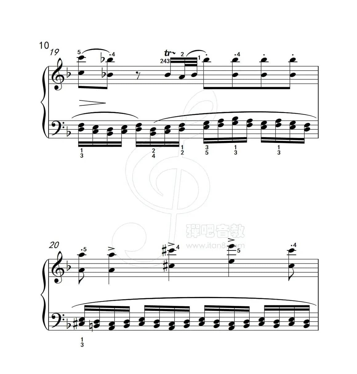 练习曲 46（克拉莫钢琴练习曲60首）