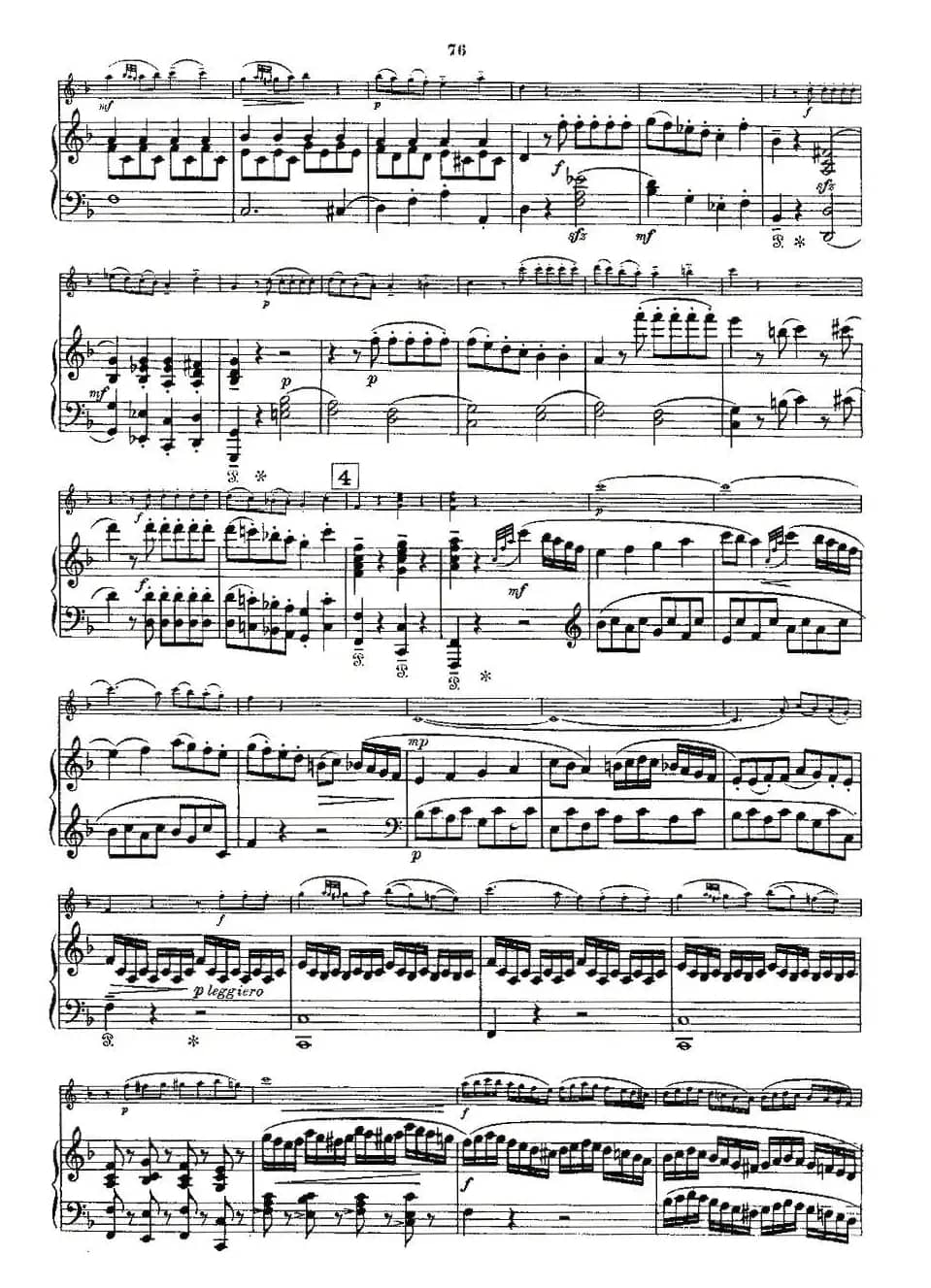 Mozart - Violin Sonata No.7, KV. 376（第七小提琴奏鸣曲）