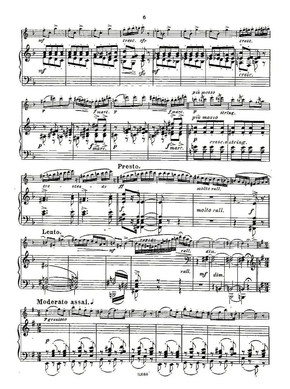 Fantaisies nationales. Op. 59, 3. （长笛+钢琴伴奏）