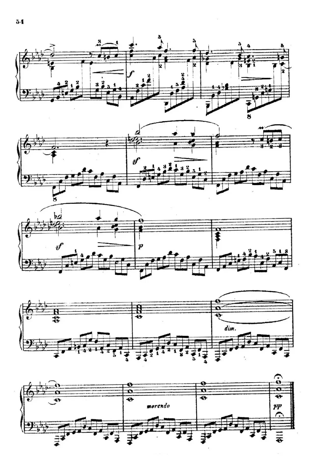 Douze Etudes de Salon Op.5（12首沙龙练习曲·10）