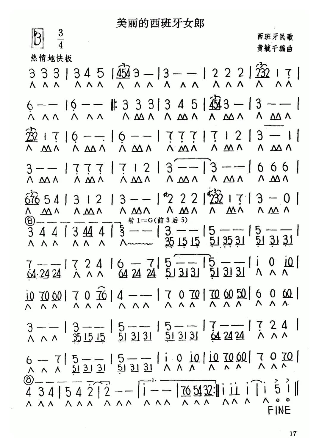 美丽的西班牙女郎