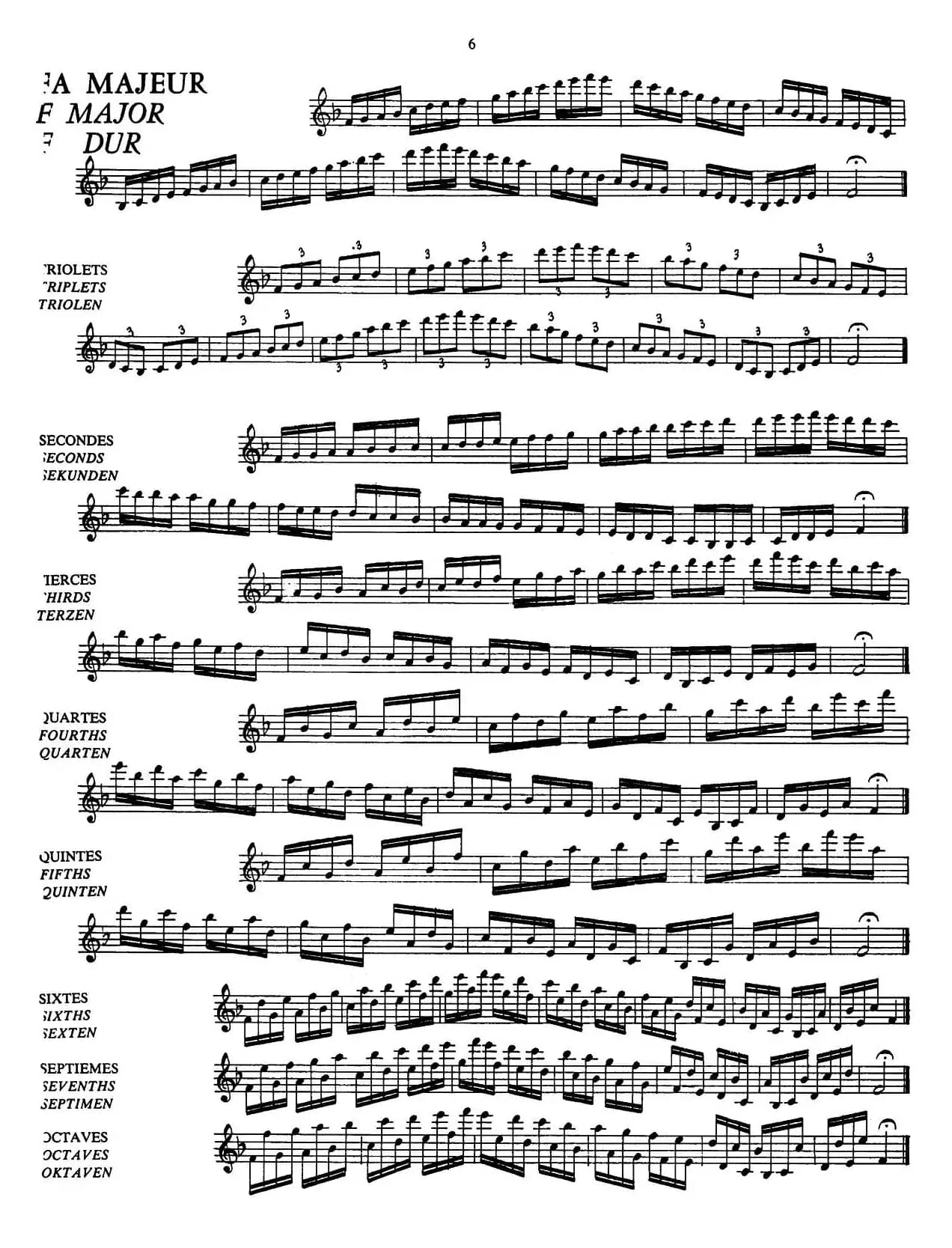 五线谱音阶练习（P3——7）