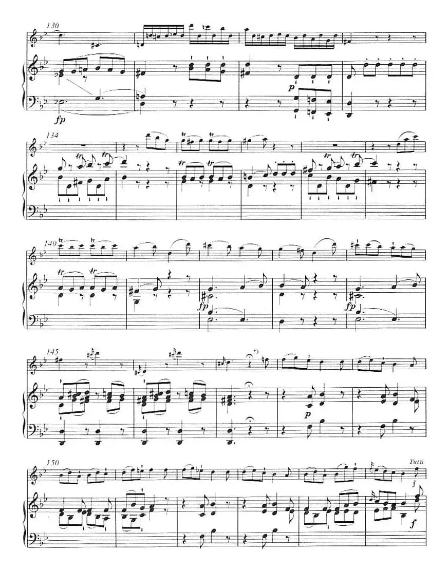 降B大调回旋曲（小提琴+钢琴伴奏）